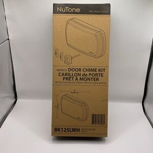 Nutone NWT Wired Door chime Kit in White (Still Sealed in Factory Box)